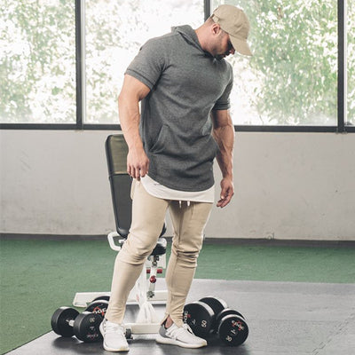 bodybuilding jacket Sweatshirt male sportswear clothing