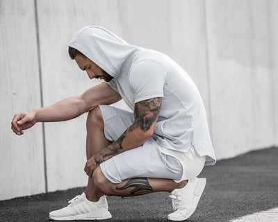 bodybuilding jacket Sweatshirt male sportswear clothing
