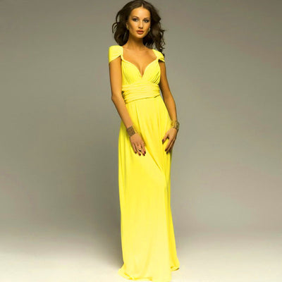20 Color Summer Sexy Women Boho Maxi Dress Red Bandage Long Dress 2017 Sexy Women Dress Bridesmaids Robe Longue Femme