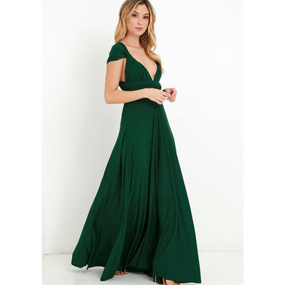 20 Color Summer Sexy Women Boho Maxi Dress Red Bandage Long Dress 2017 Sexy Women Dress Bridesmaids Robe Longue Femme