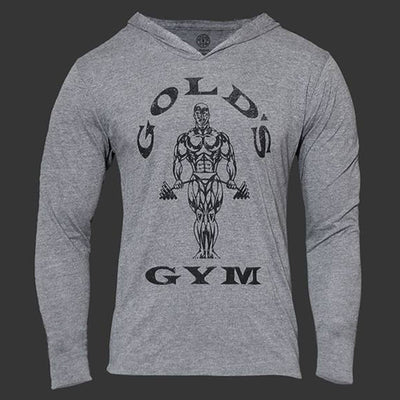 Mens Bodybuilding Hoodies Golds Gyms Clothing Workout Slim Fit Sweatshirts Male Hooded Tracksuit Boys Sportswear Cotton