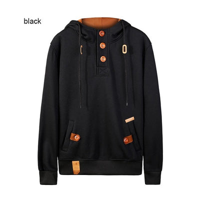 JeeToo Men Hoodies 2017 Casual Hoodies Men Fleece Fashion Hip Hop Warm Hoody Polo Mens Hoody Jacket Sweatshirt Mens Sweat Homme