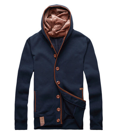 JeeToo Men Hoodies 2017 Casual Hoodies Men Fleece Fashion Hip Hop Warm Hoody Polo Mens Hoody Jacket Sweatshirt Mens Sweat Homme