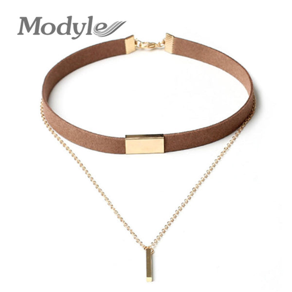 Gold-Color Statement Necklaces